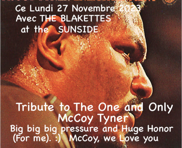 Featured image for “Hommage à Mc Coy Tyner au « Sunside »”