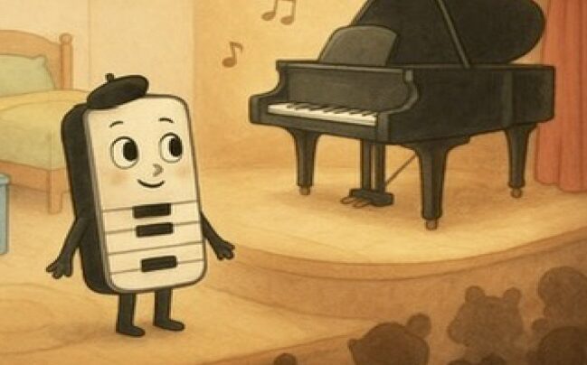 Featured image for “« Mélolélé » Le petit mélodica qui voulait devenir un grand piano”